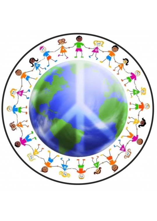 αυτοκολλητο κοσμος