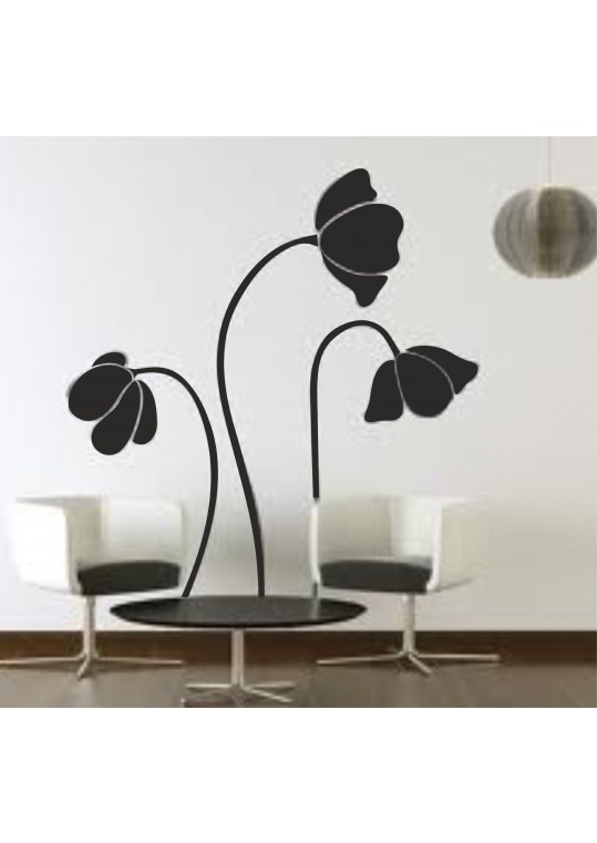 Αυτοκολλητο τοιχου Παπαρούνα