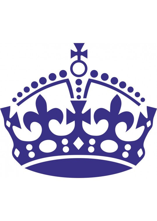 αυτοκόλλητο στέμμα βασίλισσας