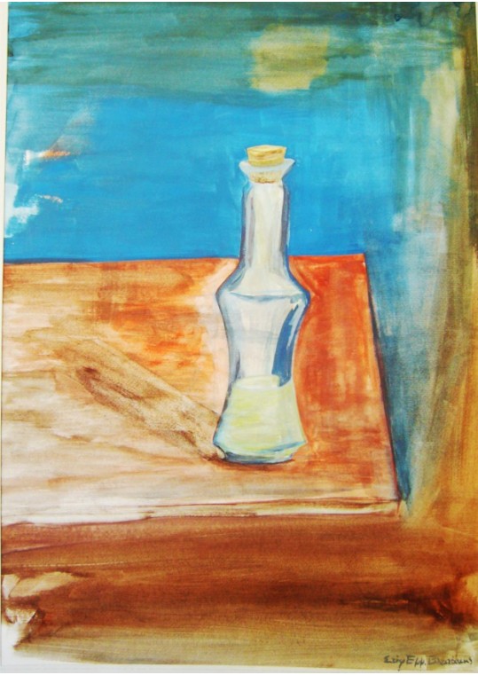 μπουκαλι Αντίγραφο τυπωμένο σε καμβά