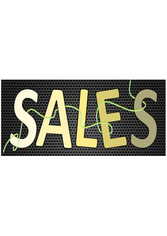 αυτοκόλλητο εκπτώσεων sales