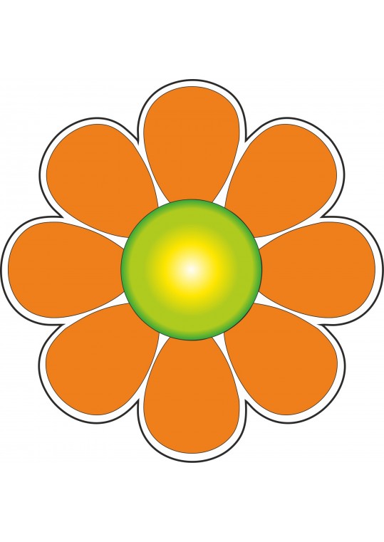 Λουλούδι πορτοκαλί