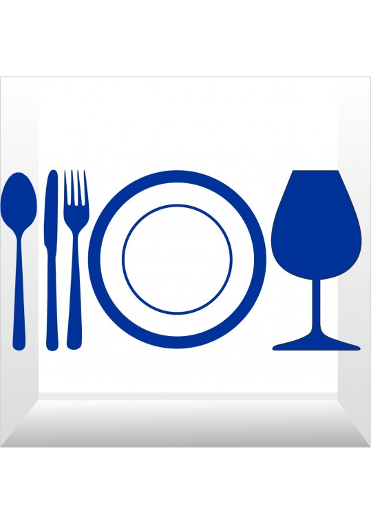 αυτοκολλητο για εστιατοριο