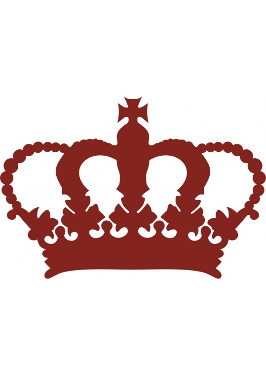 αυτοκόλλητο στέμμα βασιλιά