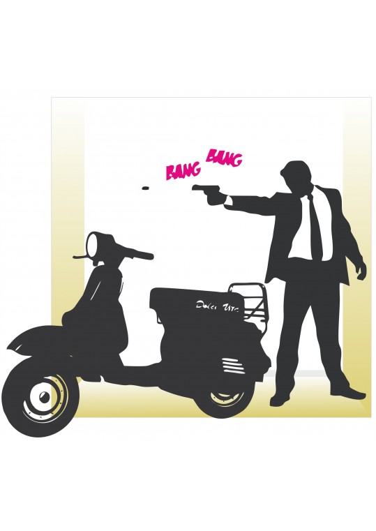 Αυτοκολλητο Τοιχου Τσακ-μπαμ!