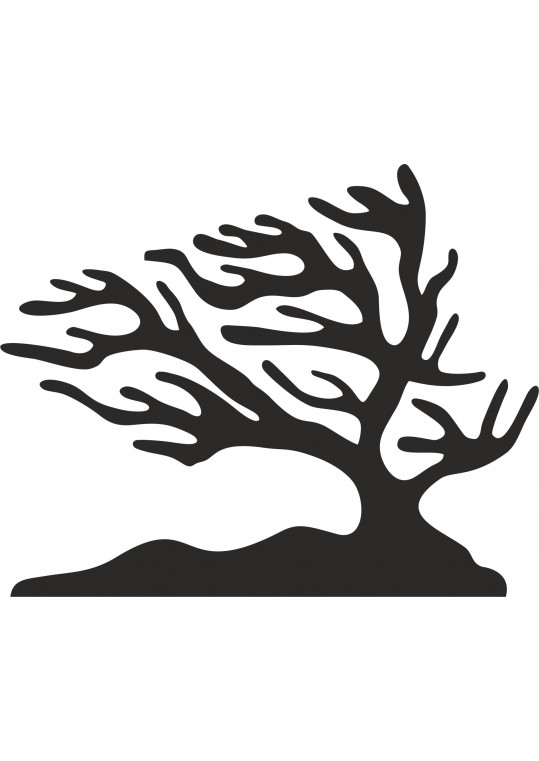 Αυτοκολλητο ελαιόδεντρο στον ανεμο