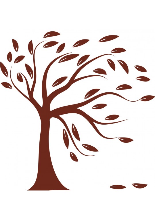 αυτοκόλλητο τοιχου φυσωντας