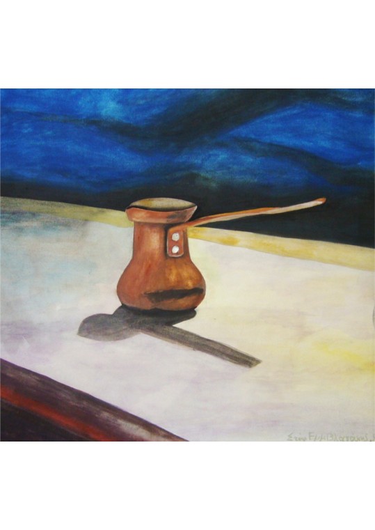 coffee pot Αντίγραφο τυπωμένο σε καμβά