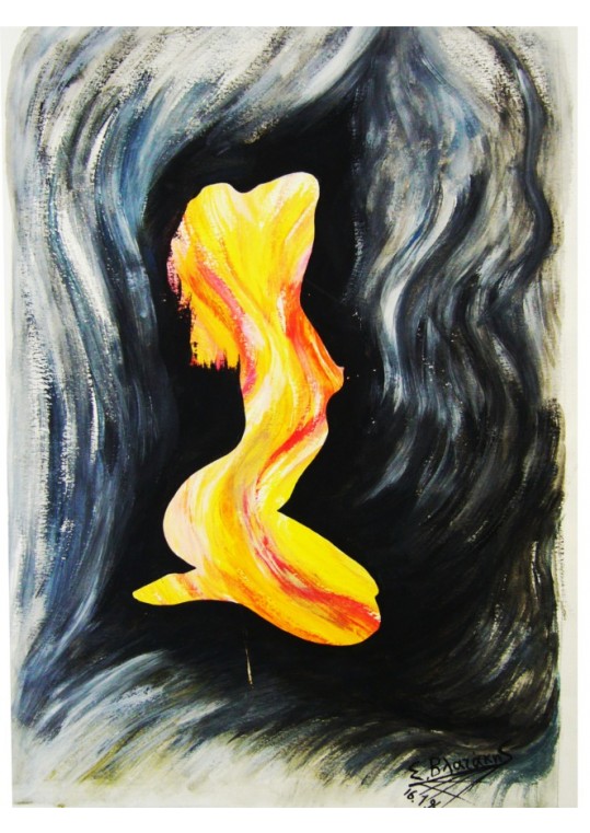 fire Αντίγραφο τυπωμένο σε καμβά