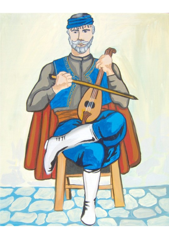 τυπωμένο σε καμβά.