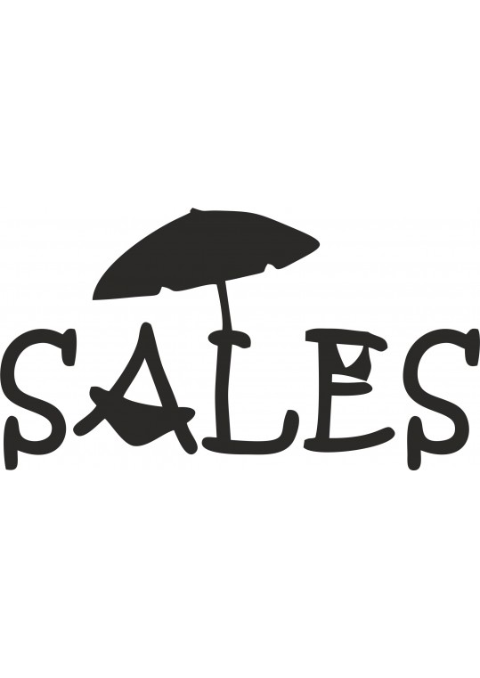 αυτοκόλλητο εκπτώσεων καλοκαίρι