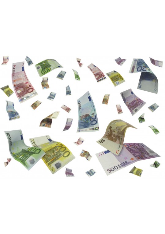 χρήματα σε άσπρο φόντο