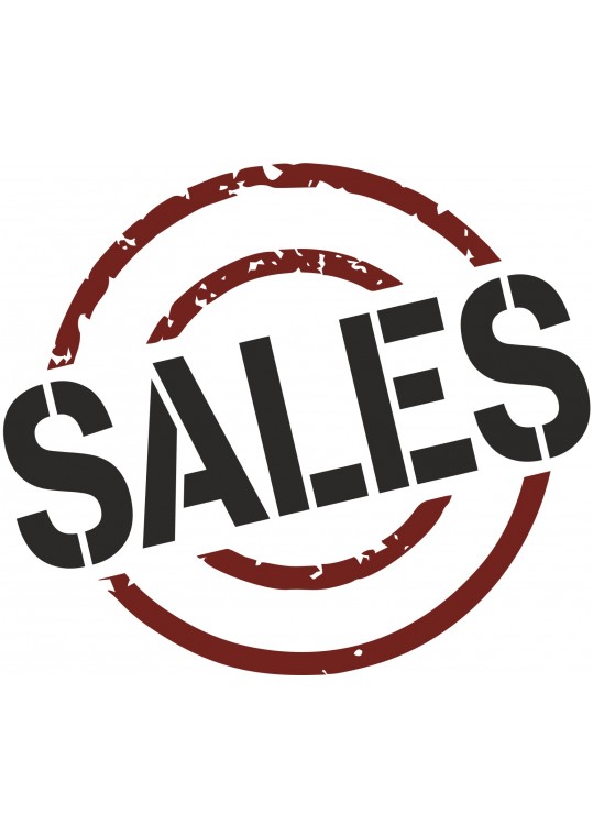 αυτοκόλλητο εκπτώσεων ξενόγλωσσο