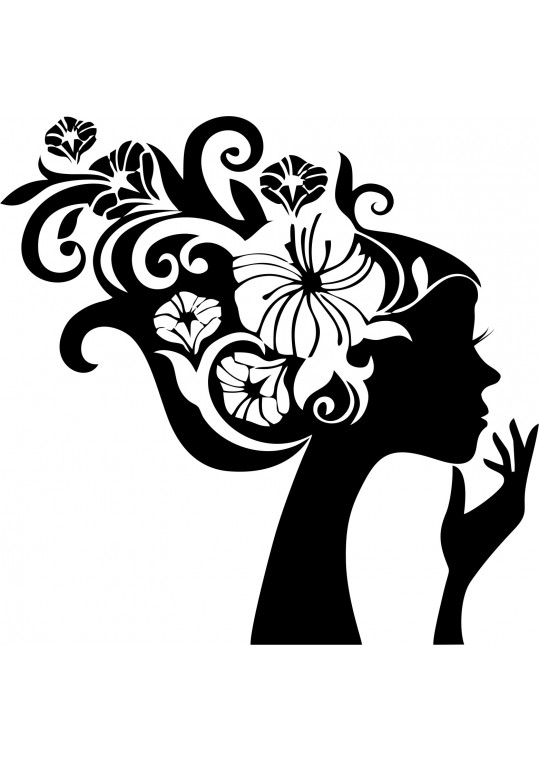 Αυτοκολλητο τοιχου κοπελιά